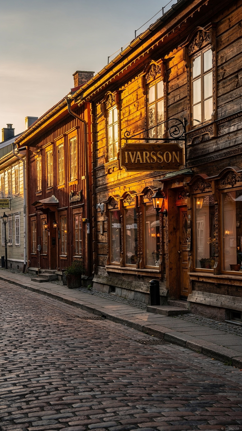 sign with the text "ivarsson"